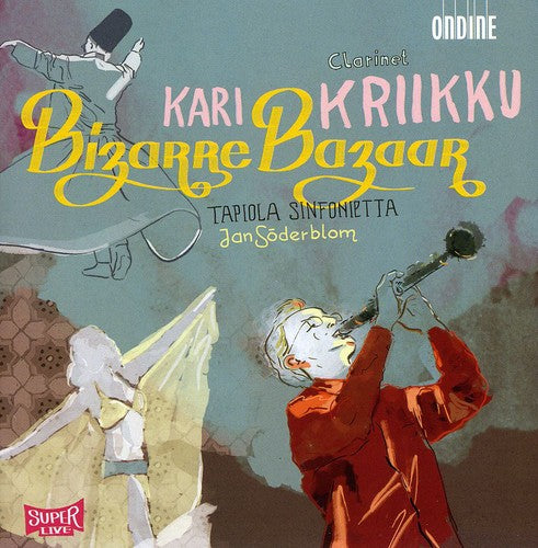 the album cover for Kari Kriikku - Bizarre Bazaar