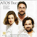 the album cover for Atos Trio - Atos Trios: Beethoven-Schubert-Schumann