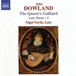 the album cover for N. Vallet - Lute Music 4 (Queen's Galliard)