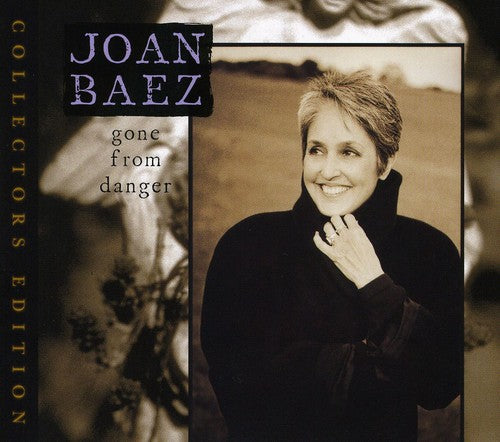 the album cover for Joan Baez - Gone from Danger