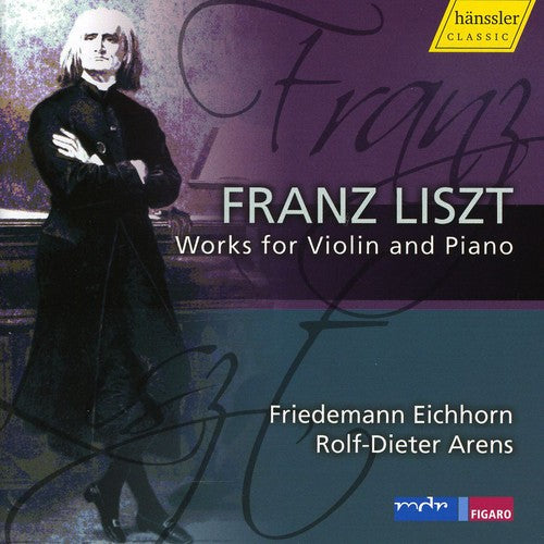 the album cover for Friedemann Eichhorn - Works for Violin & Piano