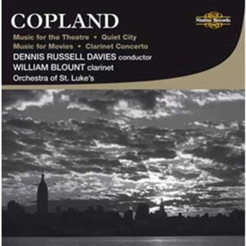 the album cover for A. COPLAND - Music for the Theatre