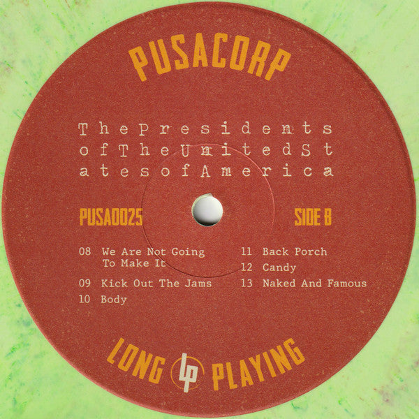 The Presidents Of The United States Of America : The Presidents Of The United States Of America (LP, Album, RE, RM, Gre)
