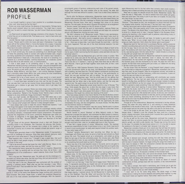Rob Wasserman : Duets (2xLP, Album, RE, RM, 200)
