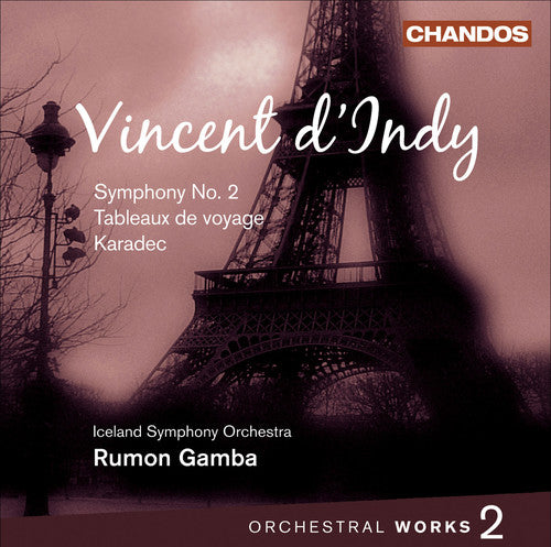 the album cover for Rumon Gamba - Orchestral Works 2