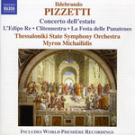 the album cover for Myron Michailidis - Concerto Dell'estate / L'edipo Re Di Sofocle