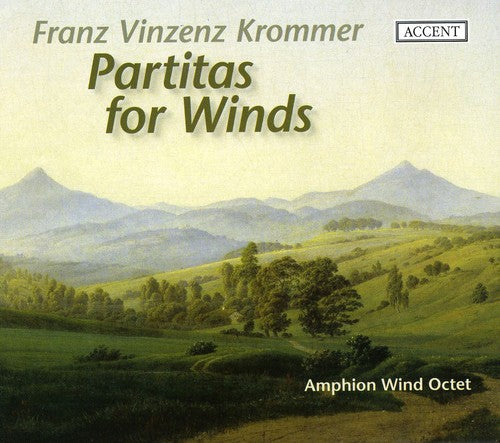the album cover for Amphion Wind Octet - Partitas for Wind