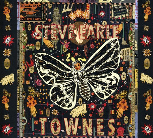the album cover for Steve Earle - Townes