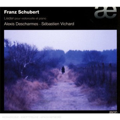 the album cover for Alexis Descharmes - Lieder for Violincello & Piano