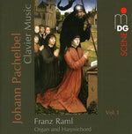 the album cover for J. PACHELBEL - Clavier Works 1