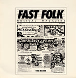 the album cover for Fast Folk Musical Magazine 6 The Blue 1 / Variou - Fast Folk Musical Magazine (6) the Blue 1 / Various