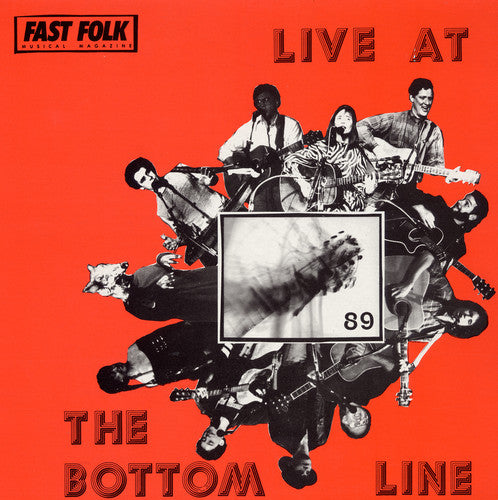 the album cover for Various Artists - Fast Folk Musical Magazine (3) Live at 5 / Various