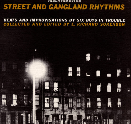 the album cover for Street & Gangland Rhythms Beats & Improvisations B - Street & Gangland Rhythms / Various