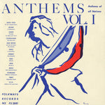 the album cover for Anthems Of All Nations - Anthems Nations 1 & 2 / Various