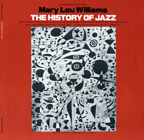 the album cover for Mary Williams Lou - The History of Jazz