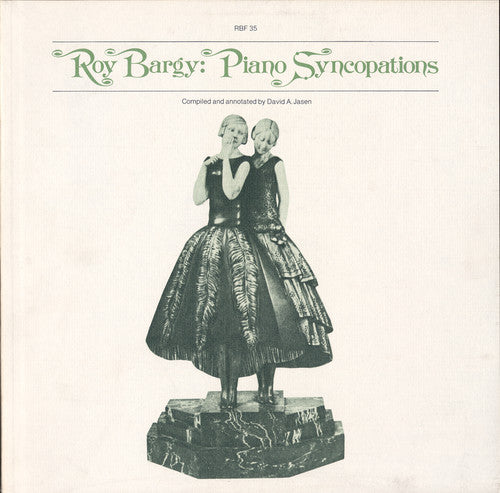 the album cover for Roy Bargy - Roy Bargy: Piano Syncopations