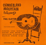 the album cover for Paul Clayton - Cumberland Mountain Folksongs