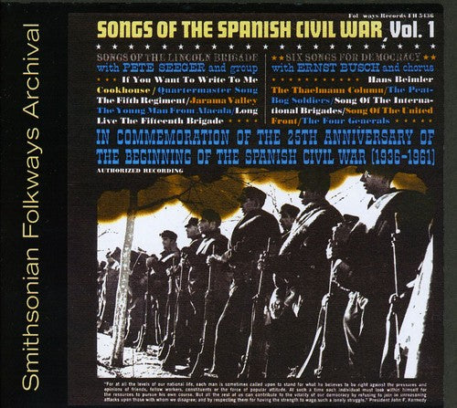 Pete Seeger - Songs of the Spanish Civil War 1: Lincoln Brigade (CD)