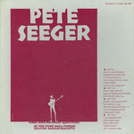 the album cover for Pete Seeger - Pete Seeger Sings and Answers Questions