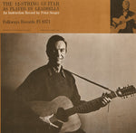 the album cover for Pete Seeger - 12-String Guitar As Played By Lead Belly