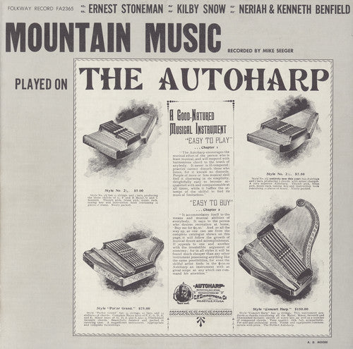 the album cover for Mountain Music Autoharp / Var - Mountain Music Autoharp / Various
