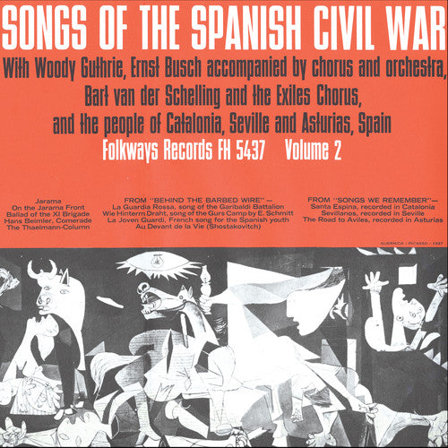 the album cover for Songs Spanish Civil War 2 / Va - Songs Spanish Civil War 2 / Various