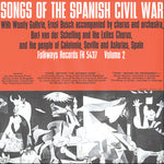 the album cover for Songs Spanish Civil War 2 / Va - Songs Spanish Civil War 2 / Various