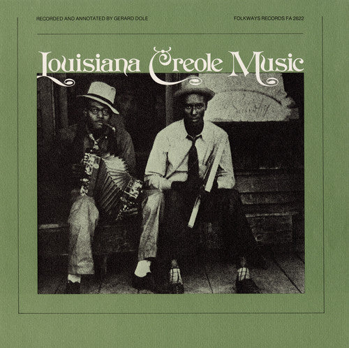 the album cover for Louisiana Creole Music - Louisiana Creole Music / Various