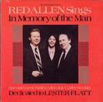 the album cover for Red Allen - In Memory of the Man: Dedicated to Lester Flatt