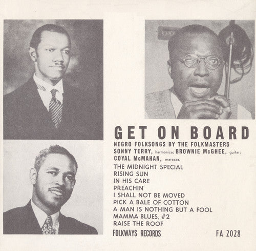Sonny Terry - Sube a bordo: Canciones populares negras de los maestros del folk (CD)