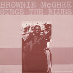 the album cover for Brownie Mcghee - Brownie McGhee Sings the Blues