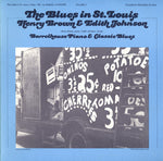 the album cover for Brown/Johnson - Blues in St. Louis 2: Henry Brown& Edith Johnson