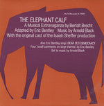 the album cover for Sheffer/Bentley - Elephant Calf Small Comments on Large Themes