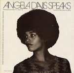 the album cover for Angela Davis - Angela Davis Speaks