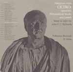 the album cover for John F.C. Richards - Selections from Cicero