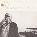 Charles Olson - Charles Olson lee poemas IV, V y VI de Máximo (CD)