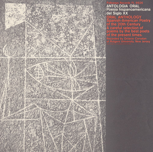 the album cover for Antologia Oral Poesia Hispanoamericana Del Siglo - Antologia Oral: Poesia / Various