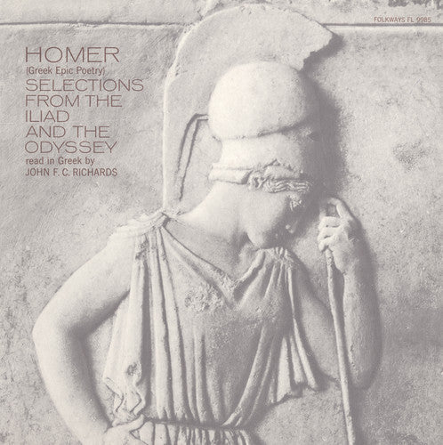 the album cover for John Richards FC - Homer - Greek Epic Poetry