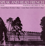 the album cover for Armand Bégué - Speak and Read French, Vol. 1: Basic