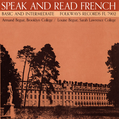 the album cover for Armand Bégué - Speak & Read French Vol. 2: Basic and Intermediate