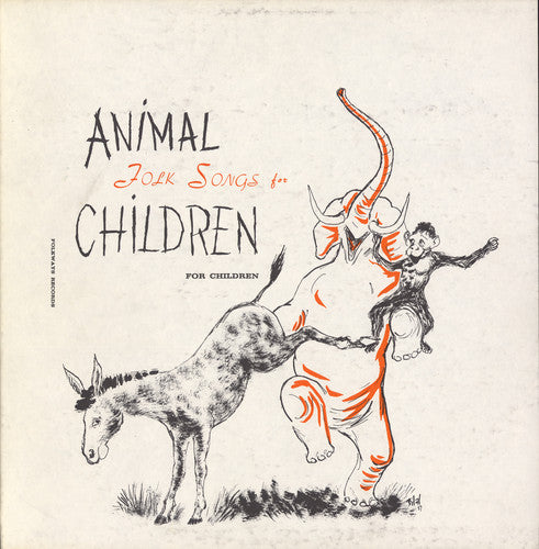 the album cover for Peggy Seeger - Animal Folk Songs for Children