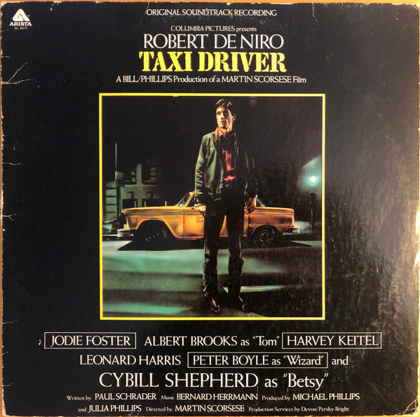 Bernard Herrmann : Taxi Driver - Original Soundtrack Recording (LP, Album)