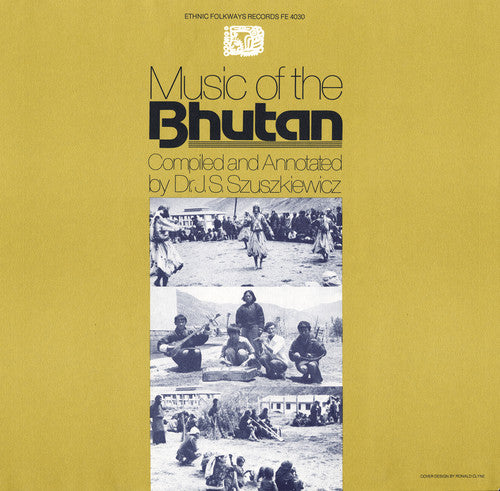 the album cover for Music Of Bhutan - Music of Bhutan / Various