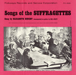 the album cover for Elizabeth Knight - Songs of the Suffragettes