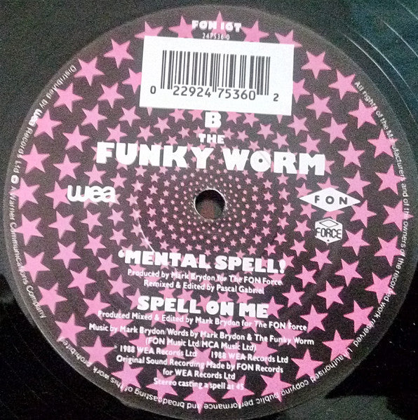 The Funky Worm* : The Spell! (Get Down With The Genie) (12")