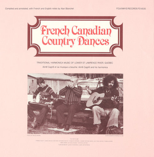 the album cover for Aimé Cagné - French Canadian Country Dances