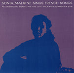 the album cover for Sonia Malkine - Sonia Malkine Sings French Folk Songs