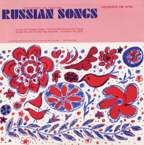 the album cover for Contemporary & Traditional Russian Songs - Contemporary Russian / Various