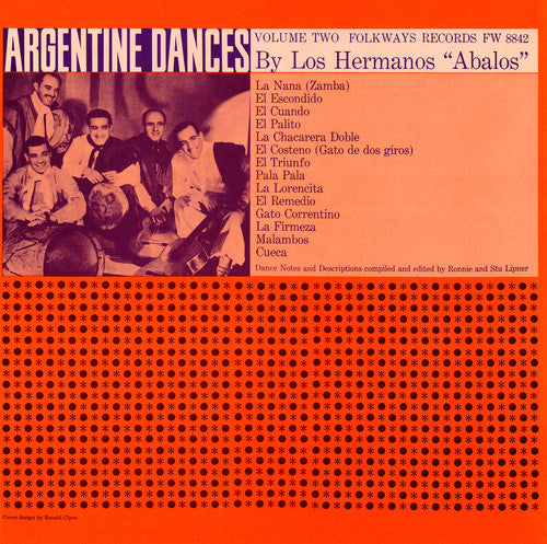 the album cover for Los Hermanos Abalos - Traditional Dances of Argentina, Vol. 2