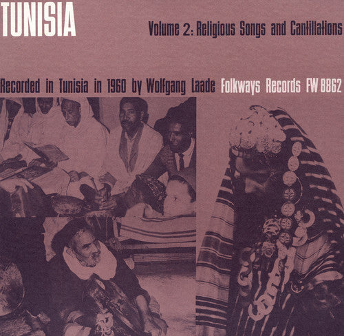 the album cover for Tunisia - Tunisia 2: Religious Songs / Various